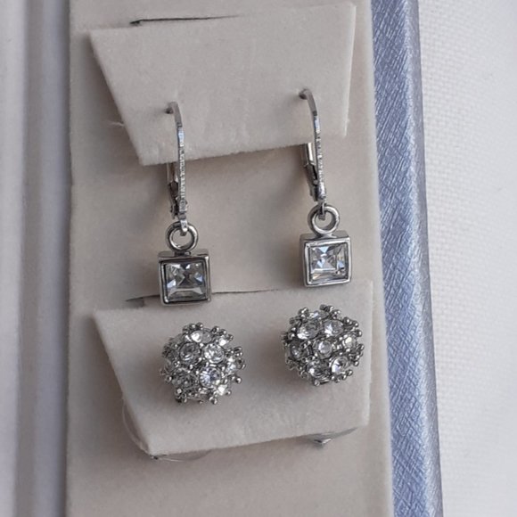 New - Main Line Time - Crystal Watch 4 Piece Set - Silver-Tone - Picture 5 of 12